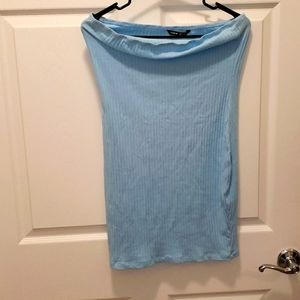 Baby blue maxi dress